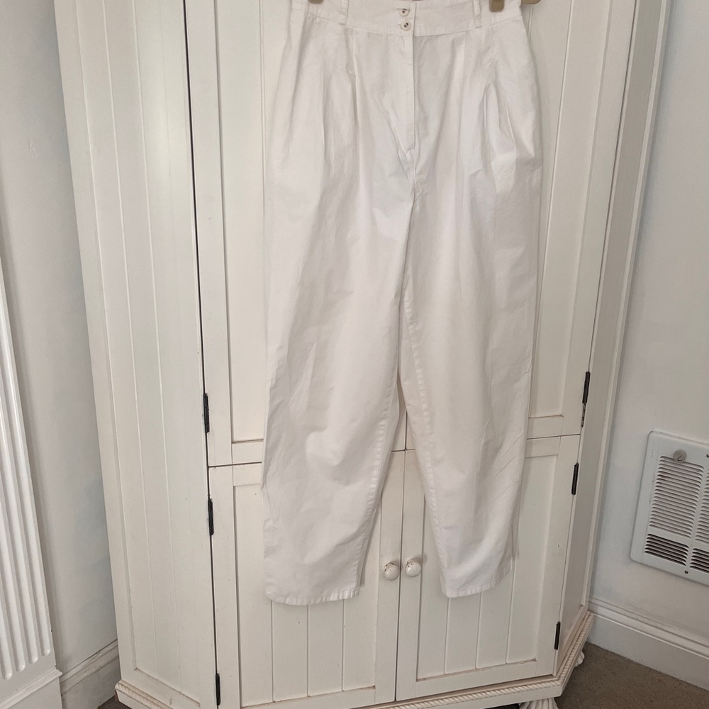 White Chino Khakis with Timeless Style